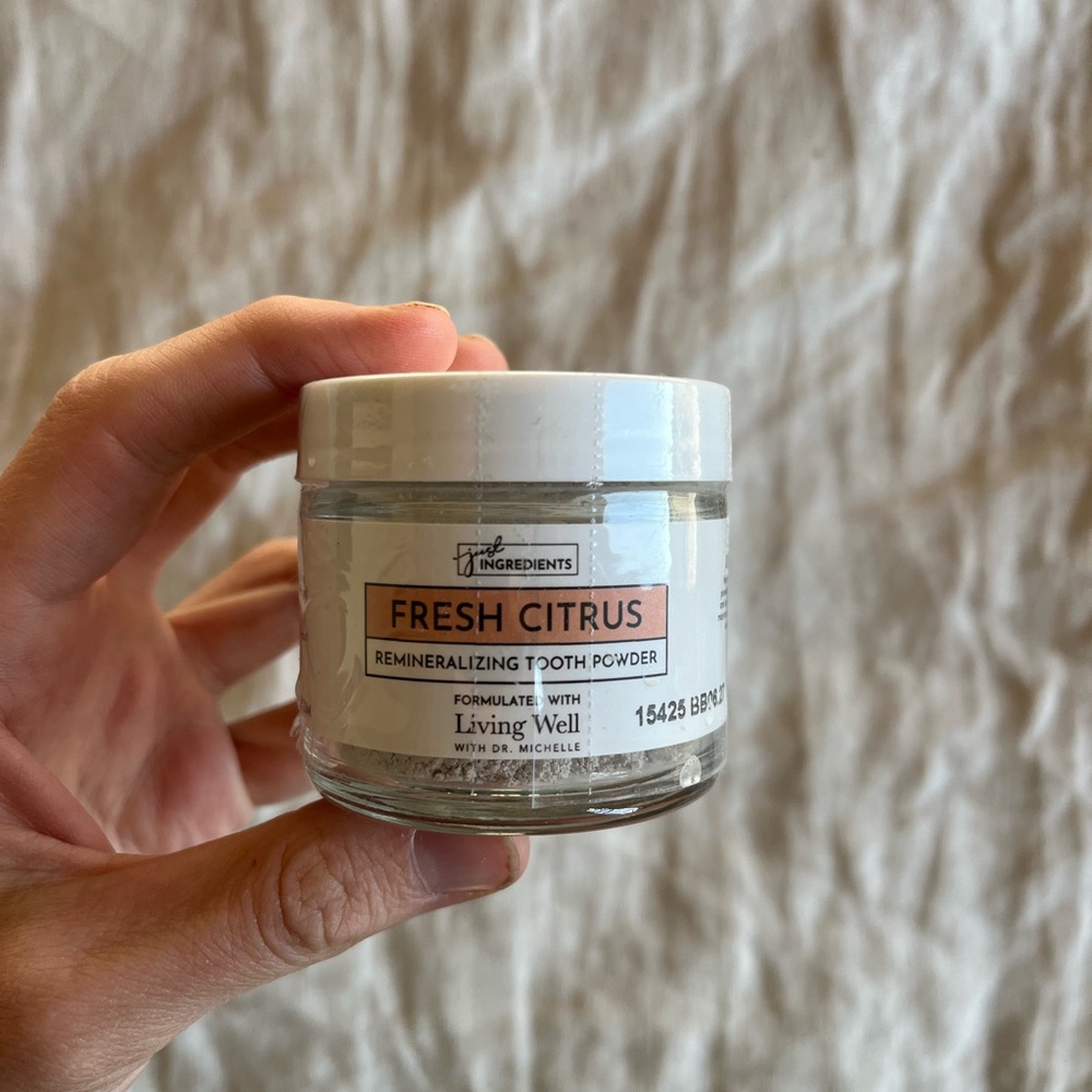 Just Ingredients Remineralizing Tooth Powder